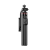 HURTEL Selfie stick teleskopowy z pilotem stojak tripod na telefon 1.3m