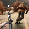 WOZINSKY Selfie stick teleskopowy statyw do zdjęć z podwójną lampą i