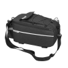 HURTEL Torba rowerowa termiczna 9l na bagażnik z kieszenią na bidon i