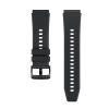Pasek silikonowy Hurtel Huawei Watch GT 46 mm czarny