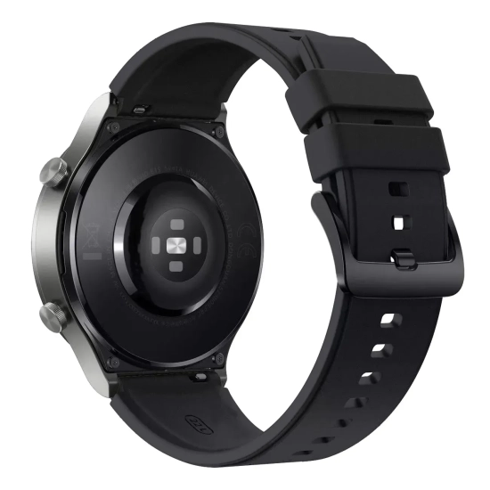 Pasek silikonowy Hurtel Huawei Watch GT 46 mm czarny
