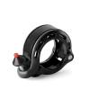 ROCKBROS Dzwonek rowerowy w kształcie litery Q 100db - czarny