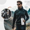 ROCKBROS Butelka bidon termiczny rowerowy na napoje 530 ml - biały