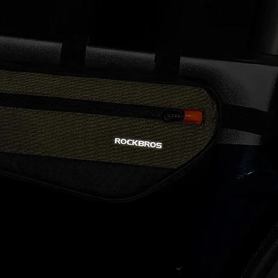 ROCKBROS Torba rowerowa na ramę roweru z kieszenią boczną 1.7l