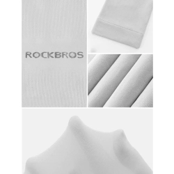 ROCKBROS Rękawki przeciwsłonczne kolarskie rowerowe z filtrem UPF50+ 2szt