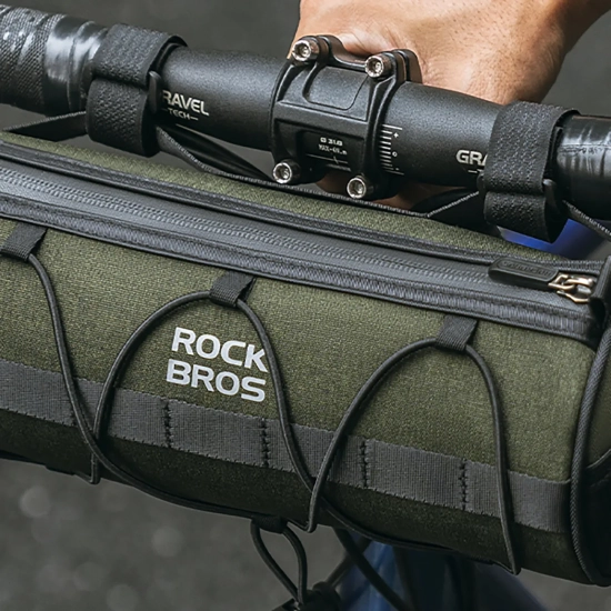 ROCKBROS Torba rowerowa mocowana na kierownicę ramę pod siodełko 2l