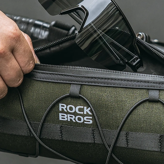 ROCKBROS Torba rowerowa mocowana na kierownicę ramę pod siodełko 2l