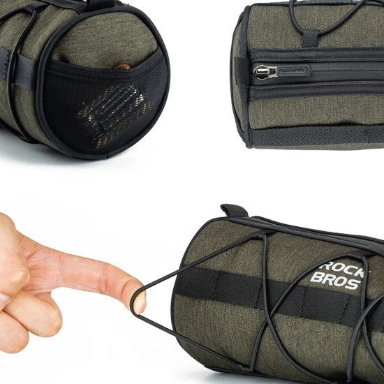 ROCKBROS Torba rowerowa mocowana na kierownicę ramę pod siodełko 2l