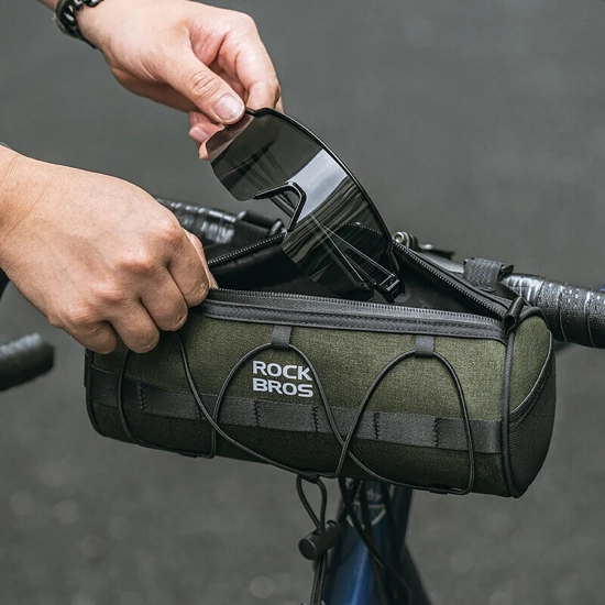 ROCKBROS Torba rowerowa mocowana na kierownicę ramę pod siodełko 2l