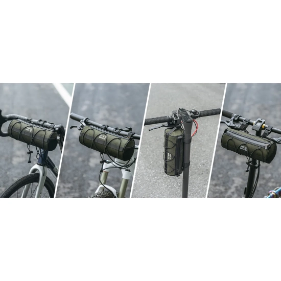 ROCKBROS Torba rowerowa mocowana na kierownicę ramę pod siodełko 2l