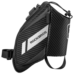 ROCKBROS Torba rowerowa pod siodełko z kieszonką na butelkę bidon 1.5l