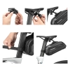 ROCKBROS Torba rowerowa mocowana pod siodełko na zaczep szybkozłączke 1.8l