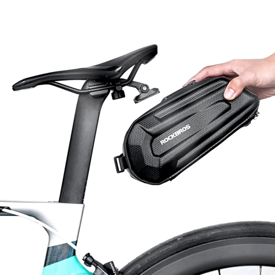 ROCKBROS Torba rowerowa mocowana pod siodełko na zaczep szybkozłączke 1.8l