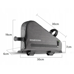 ROCKBROS Torba rowerowa mocowane na ramę 5l AS-017 - ciemnozielona