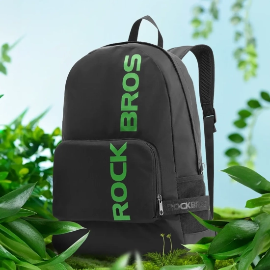 ROCKBROS Plecak sportowy wodoodporny składany 46.5x38cm 18l - czarny