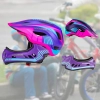 ROCKBROS Kask rowerowy dziecięcy z odpinaną szczęką rozmiar M