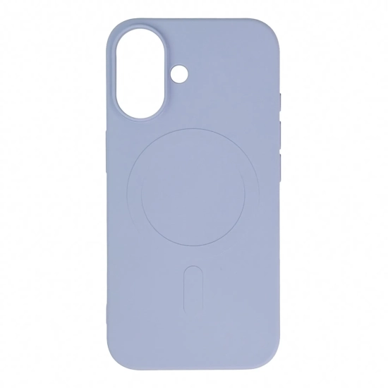HURTEL Etui pokrowiec na iPhone 16 Liquid Silicone Case MagSafe - lawendowe