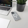 HURTEL Etui pokrowiec na iPhone 16 Pro Glitter Case MagSafe - białe z