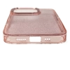 HURTEL Etui pokrowiec na iPhone 16 Glitter Case - różowe z brokatem