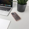 HURTEL Etui pokrowiec na iPhone 16 Glitter Case - różowe z brokatem