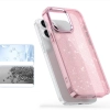 HURTEL Etui pokrowiec na iPhone 16 Pro Glitter Case - różowe z brokatem