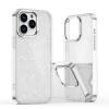 HURTEL Etui pokrowiec na iPhone 16 Glitter Case - przezroczyste z brokatem