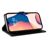 HURTEL Etui pokrowiec na iPhone 16 Pro Leather Book Case - czarny