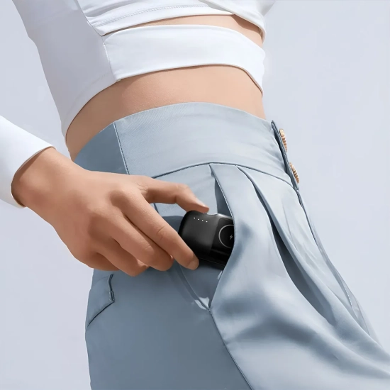 Powerbank Wozinsky WF16-YLS 5000mAh 15W Lightning czarny