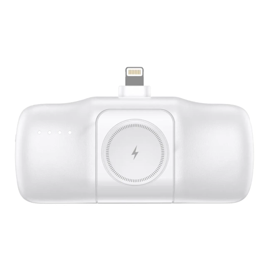 Powerbank Wozinsky WF16-YLS 5000mAh 15W Lightning biały