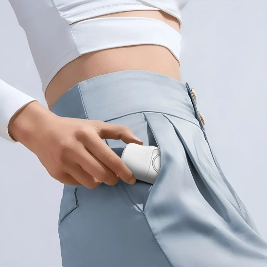 Powerbank Wozinsky WF16-YLS 5000mAh 15W Lightning biały
