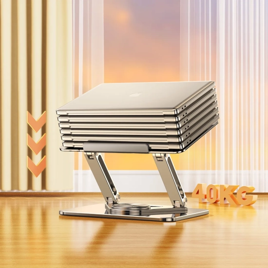 WOZINSKY ZESTAW Podstawka pod laptopa aluminiowa 360 + podstawka do