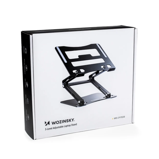 WOZINSKY ZESTAW Podstawka pod laptopa aluminiowa + podstawka do smartfona