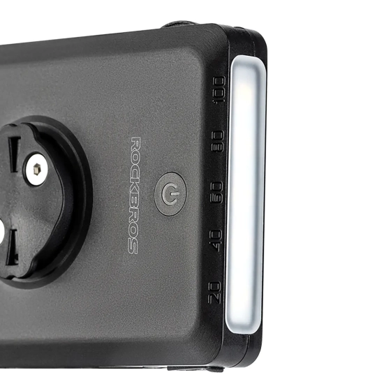 ROCKBROS 2w1 Lampka rowerowa przednia 150lm pod licznik z powerbankiem