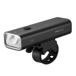 ROCKBROS Lampka rowerowa przednia z funkcją latarki biała 600lm IPX6 USB-C