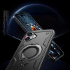 HURTEL Etui pokrowiec na iPhone 16 Hybrid Armor Trendy MagSafe - czarny