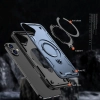 HURTEL Etui pokrowiec na iPhone 16 Hybrid Armor Trendy MagSafe - niebieski