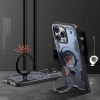 HURTEL Etui pokrowiec na iPhone 16 Pro Hybrid Armor Trendy z MagSafe