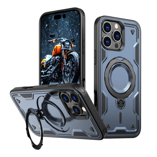 HURTEL Etui pokrowiec na iPhone 16 Pro Max Hybrid Armor Trendy z MagSafe
