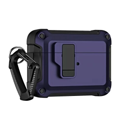 HURTEL Etui pancerne pokrowiec na słuchawki Airpods 4 z karabińczykiem