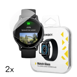 WOZINSKY Szkło hartowane do zegarka Garmin Vivoactive 5 Full Glue - 2 szt.