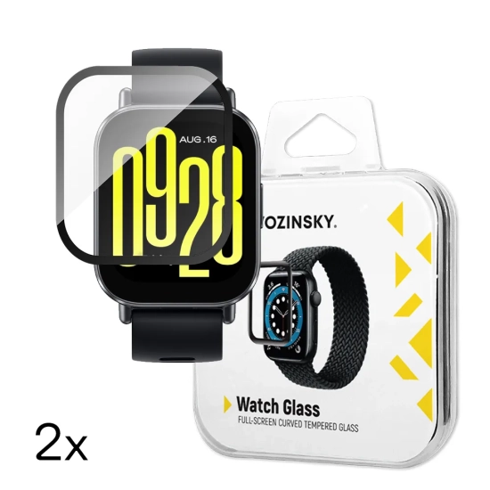 WOZINSKY Szkło hartowane do zegarka Xiaomi Redmi Watch 5 Active Full Glue