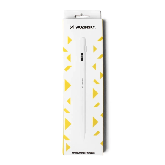 Aktywny rysik Wozinsky Stylus USB-C do Androida i iOS, biały
