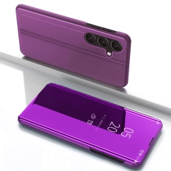 HURTEL Etui pokrowiec z klapką do Samsung Galaxy S25 Clear View Case