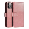 HURTEL Etui pokrowiec z klapką do Samsung Galaxy S25 Magnet Case - różowe