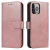 HURTEL Etui pokrowiec z klapką do Samsung Galaxy S25 Magnet Case - różowe