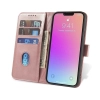 HURTEL Etui pokrowiec z klapką do Samsung Galaxy S25 Magnet Case - różowe