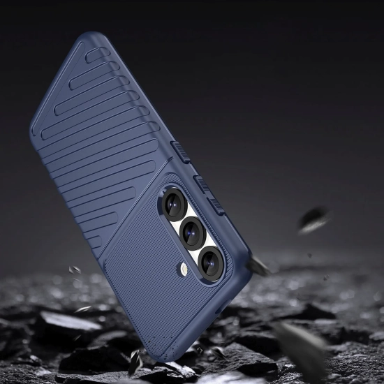 HURTEL Etui silikonowy pancerny pokrowiec do Samsung Galaxy S25 Thunder