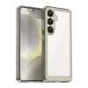 HURTEL Etui silikonowe z żelową ramką do Samsung Galaxy S25 Outer Space