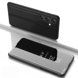 HURTEL Etui pokrowiec z klapką do Samsung Galaxy S25+ Clear View Case