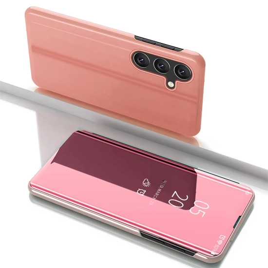 HURTEL Etui pokrowiec z klapką do Samsung Galaxy S25+ Clear View Case